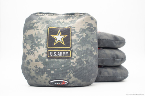 Cornhole Bags. Regulation Size. Armed Forces-Army Camo-Green