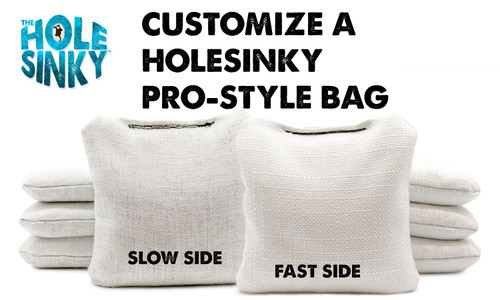 Custom Cornhole Bag - Dual Sided - Holesinky