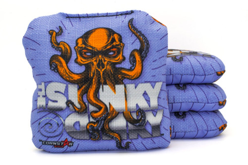 Pro Cornhole Bags - Slinky Dinky - Purple Haze - Front
