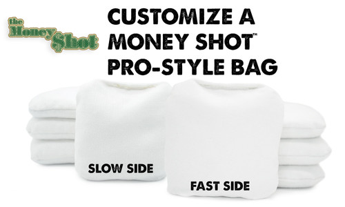 Custom Cornhole Bag - Dual Sided - Money Shot