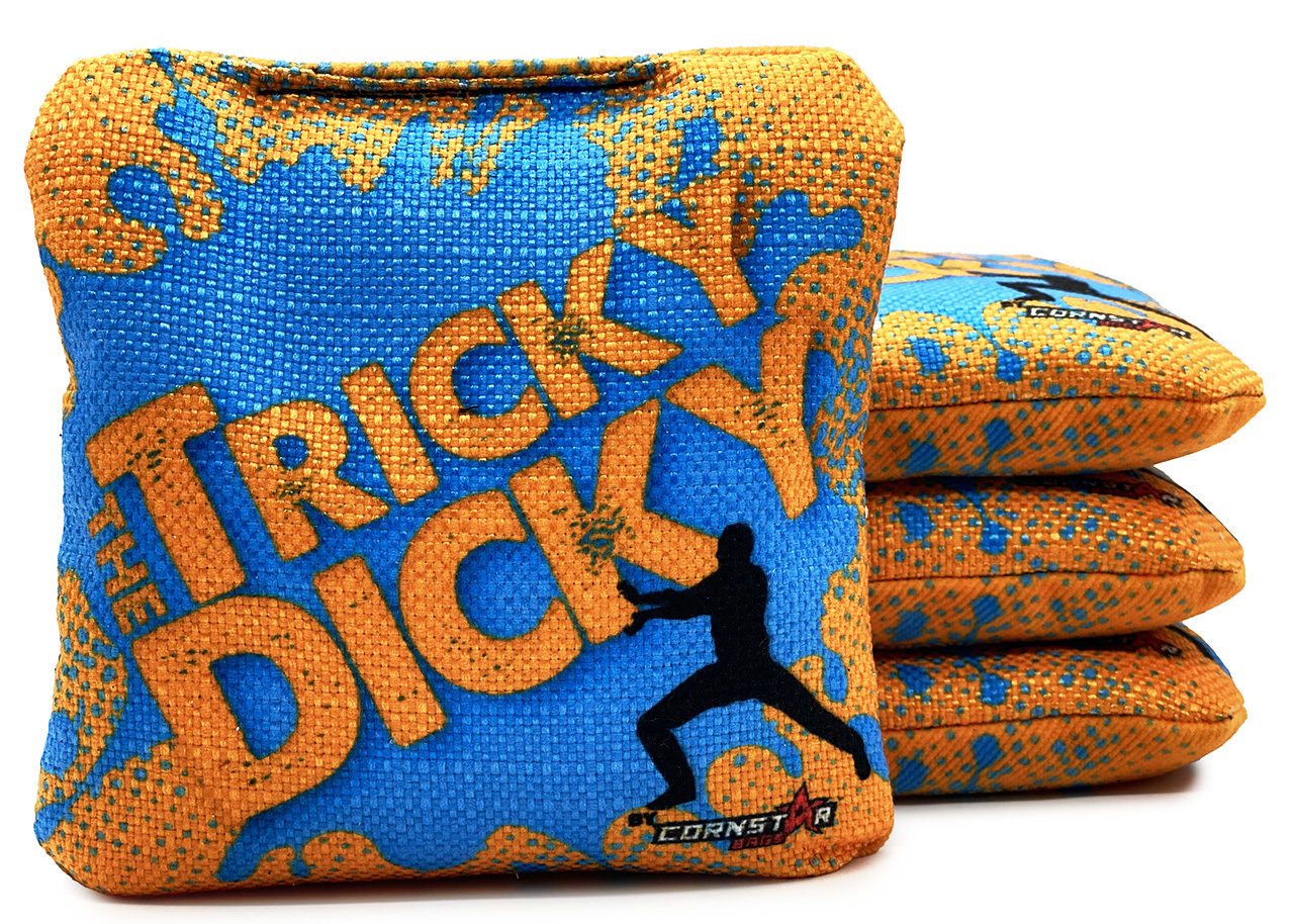 バッグ tricky The Tricky Dicky™ | Professional Cornhole Bags | Crushin' It Orange 2