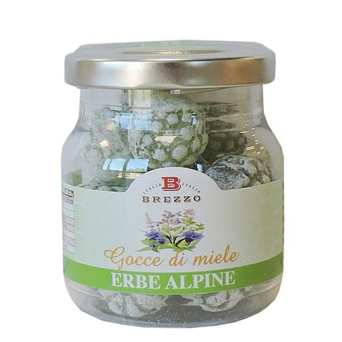 Bonbons miel et herbes alpines - 100 gr 100% italien Brezzo