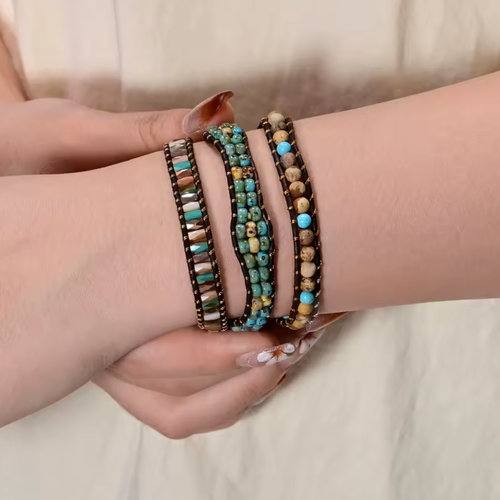 Earth Harmony Evolution Wrap Bracelet
