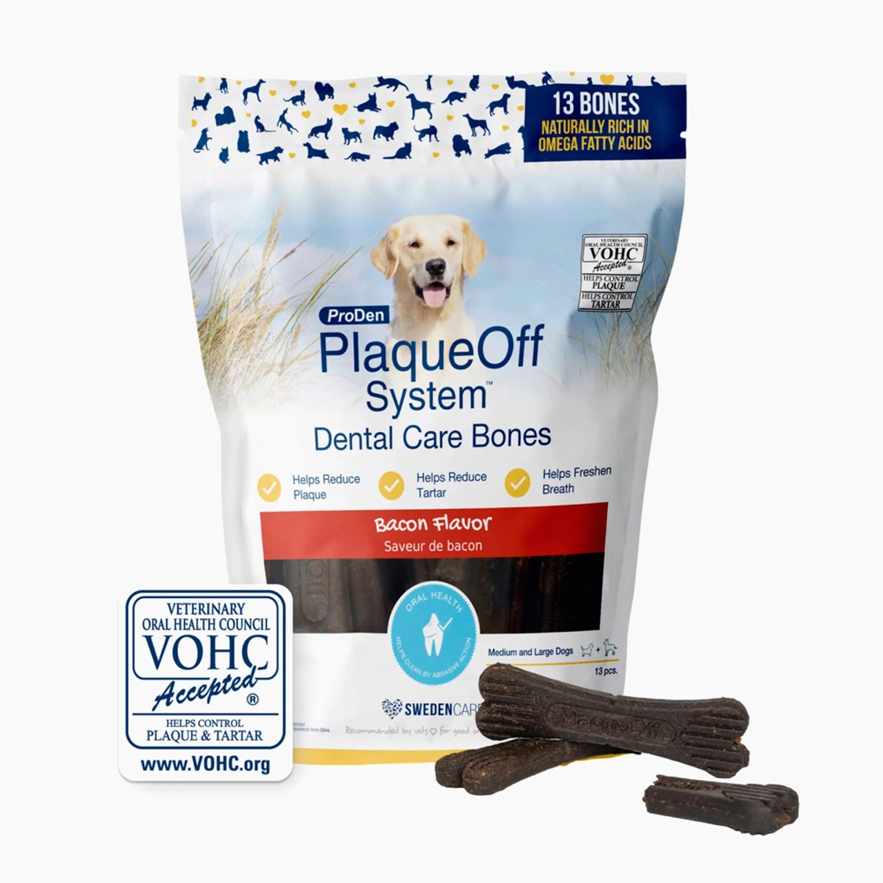 Dental Care Bones - Bacon Flavor