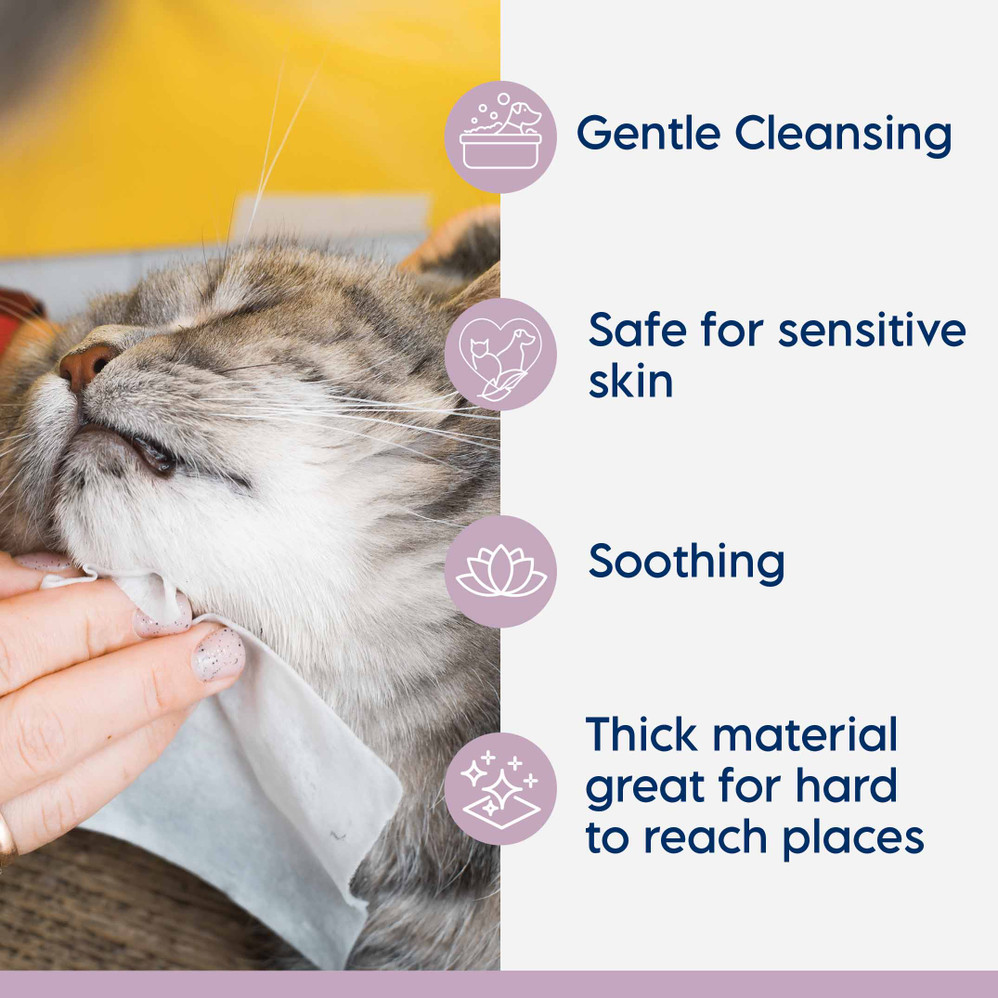 EZ-Derm® Aloe & Oatmeal Cleansing Wipes