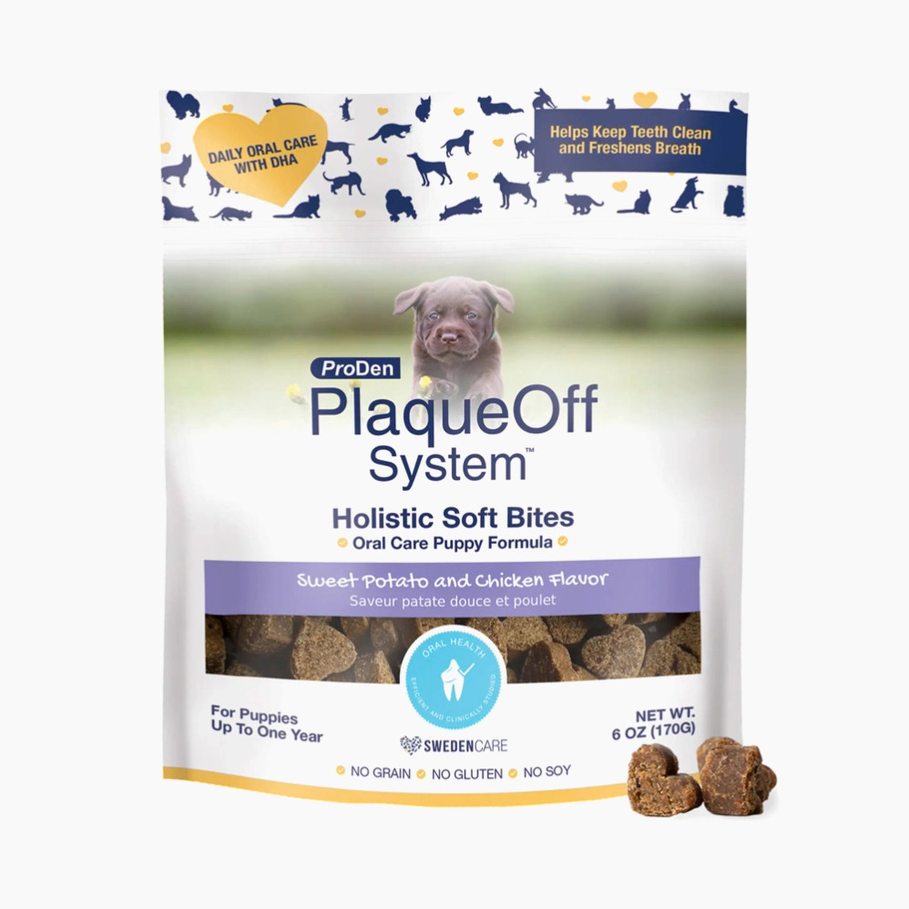 ProDen PlaqueOff® - Holistic Soft Bites for Puppies - Oral Care