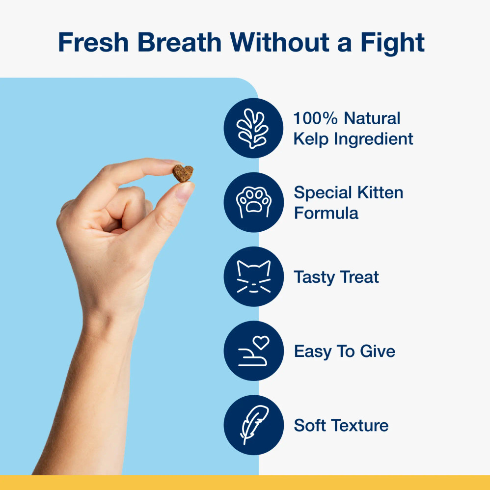 ProDen PlaqueOff® - Holistic Soft Bites for Kittens - Oral Care