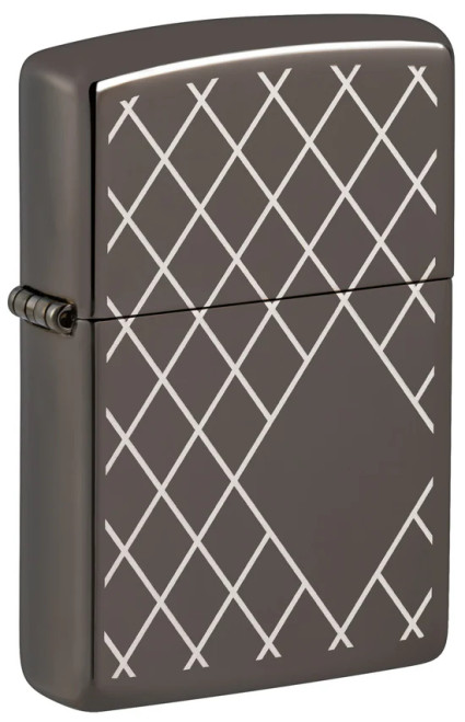 Black Ice Patterns Zippo Lighter Black Ice Patterns Zippo Lighter