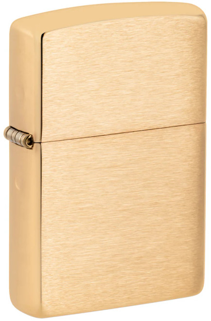 Brushed Finish Brass Armor Zippo Ligter Brushed Finish Brass Armor Zippo Ligter