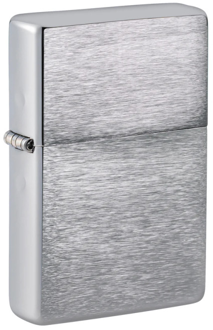 Vintage Brushed Chrome Zippo Lighter Vintage Brushed Chrome Zippo Lighter