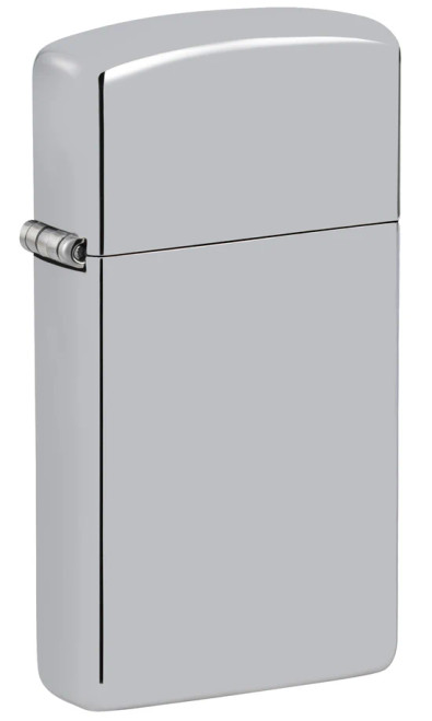 Slim High Polish Chrome Zippo Lighter Slim High Polish Chrome Zippo Lighter