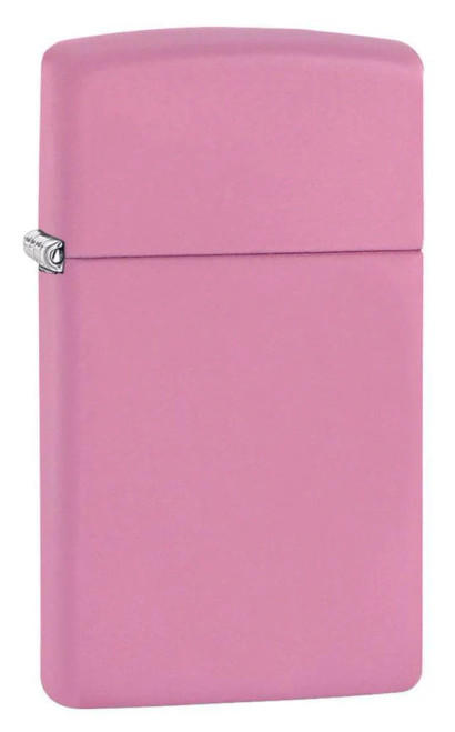 Slim Pink Matte Zippo Lighter Slim Pink Matte Zippo Lighter