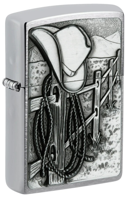 Resting Cowboy Zippo Lighter Resting Cowboy Zippo Lighter