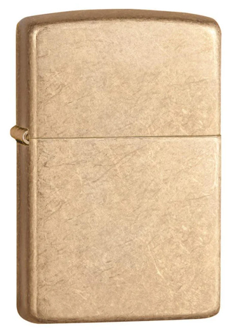 Armor Tumbled Brass Zippo Lighter Armor Tumbled Brass Zippo Lighter