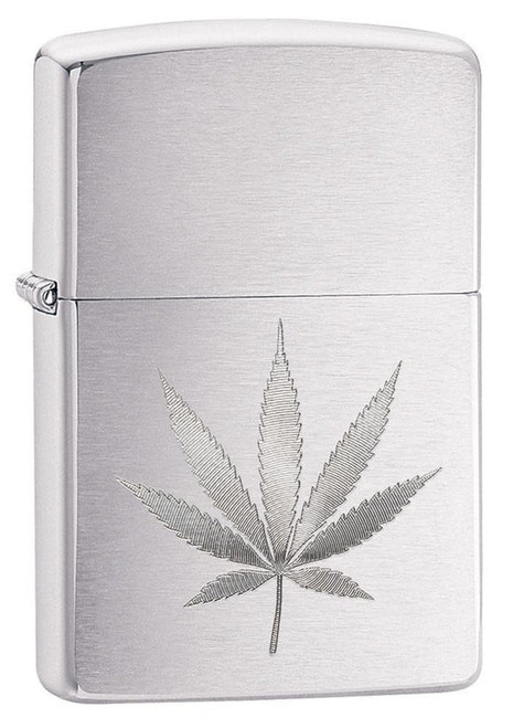 Leaf Design Engraved Zippo Lighter Leaf Design Engraved Zippo Lighter