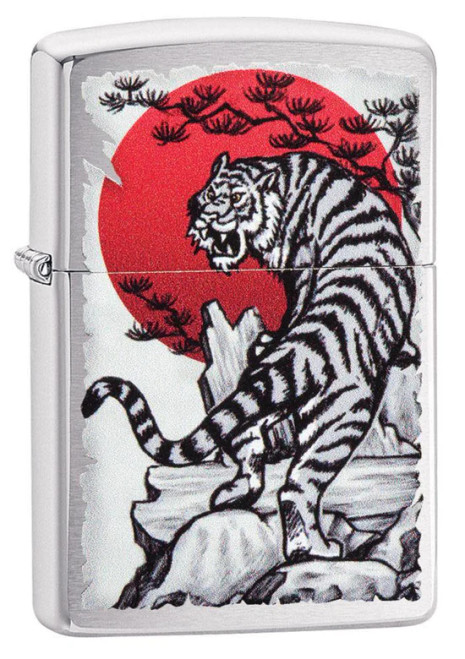 Asian Tiger Design Zippo Lighter Asian Tiger Design Zippo Lighter