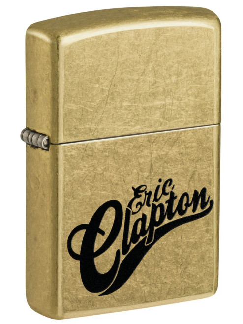 Eric Clapton Logo Street Brass Zippo Lighter Eric Clapton Logo Street Brass Zippo Lighter