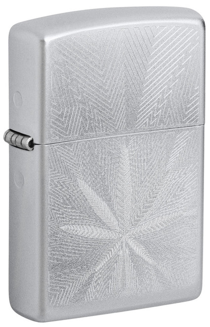 Luxury Leaf Cannabis Design Zippo Lighter Luxury Leaf Cannabis Design Zippo Lighter