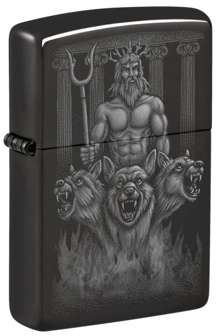 Greek Dogs Design Zippo Lighter Greek Dogs Design Zippo Lighter