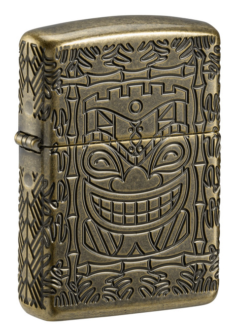 Tiki Design Zippo Lighter