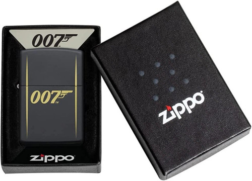 Bond BT 007 Gun Logo Zippo Lighter Bond BT 007 Gun Logo Zippo Lighter