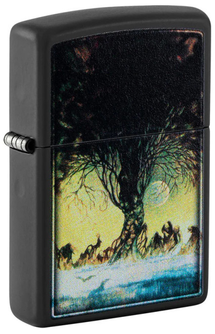 Frank Frazetta Autumn People Zippo Lighter Frank Frazetta Autumn People Zippo Lighter