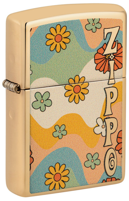 Zippo Flower Power Design Zippo Lighter Zippo Flower Power Design Zippo Lighter