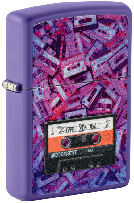 Zippo 80s Cassette Tape Design Lighter Zippo 80s Cassette Tape Design Lighter