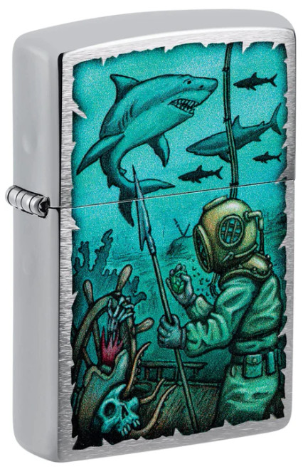 Underwater Design Zippo Lighter Underwater Design Zippo Lighter