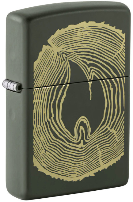 Wood Ring Design Zippo Lighter Wood Ring Design Zippo Lighter
