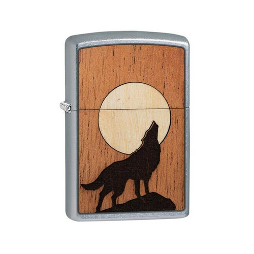 Woodchuck Howling Wolf Zippo Lighter Woodchuck Howling Wolf Zippo Lighter