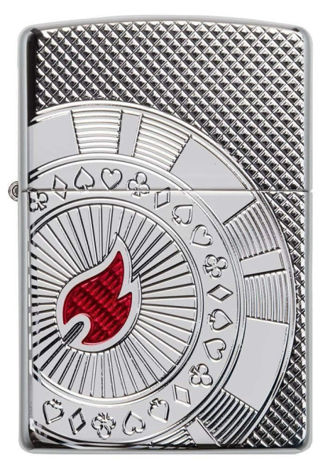 Poker Chip Design Zippo Lighter Poker Chip Design Zippo Lighter