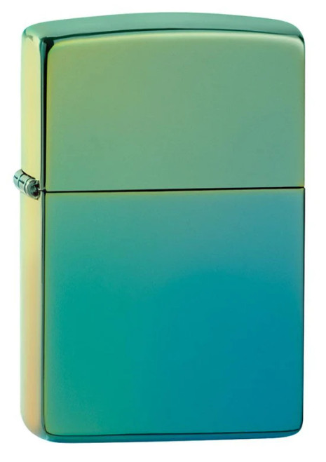 High Polish Teal Zippo Lighter High Polish Teal Zippo Lighter