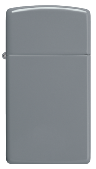 Slim Flat Grey Lighter Zippo Lighter Slim Flat Grey Lighter Zippo Lighter