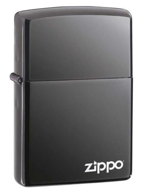 Black Ice Zippo Logo Lighter Black Ice Zippo Logo Lighter