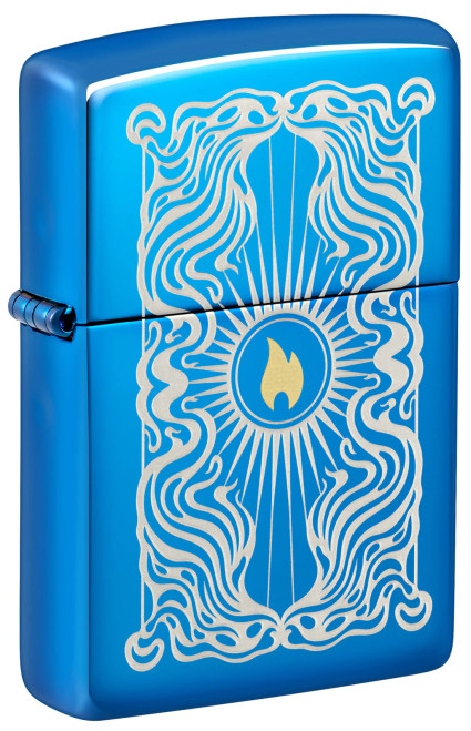 Fancy Flame Design Zippo Lighter Fancy Flame Design Zippo Lighter
