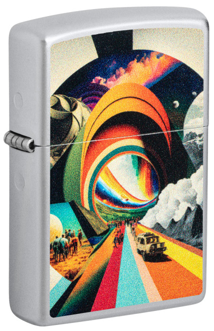 Psychedelic Travel Design Zippo Lighter Psychedelic Travel Design Zippo Lighter