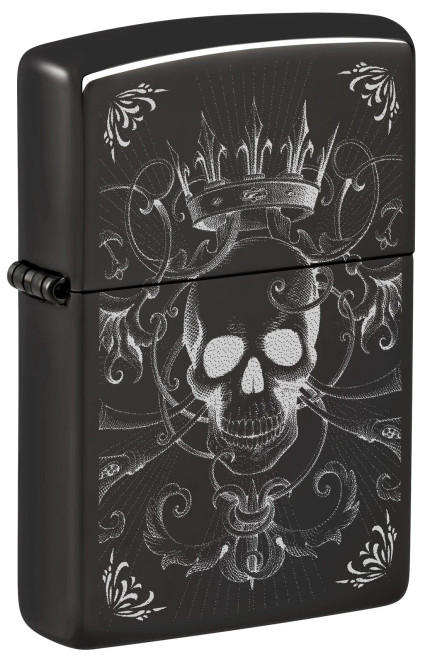 Royal Skull Design Zippo Lighter Royal Skull Design Zippo Lighter