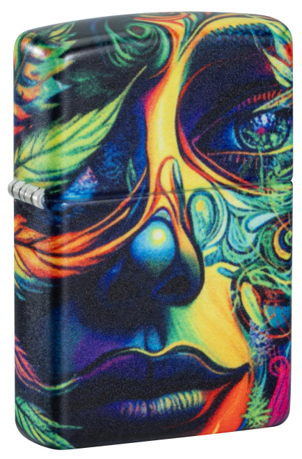 Cannabis Woman Design Zippo Lighter Cannabis Woman Design Zippo Lighter
