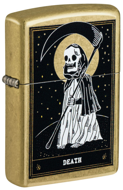 Death Card Design Zippo Lighter Death Card Design Zippo Lighter
