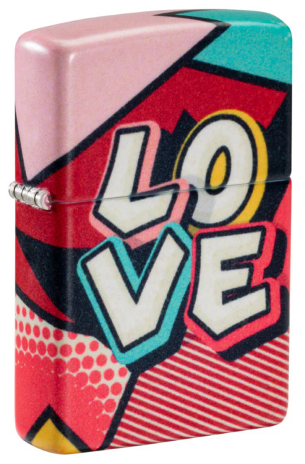 Love Design 540 Matte Zippo Lighter Love Design 540 Matte Zippo Lighter