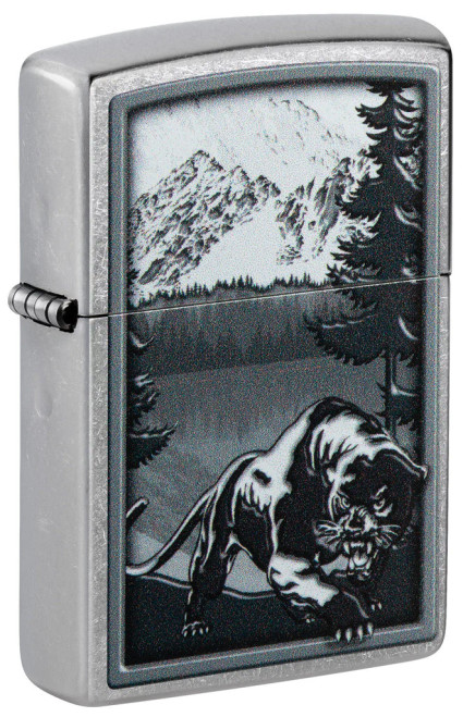 Mountain Lion Design Zippo Lighter Mountain Lion Design Zippo Lighter