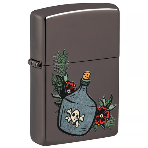 Moonshine Pirate Jug Design Zippo Lighter Moonshine Pirate Jug Design Zippo Lighter