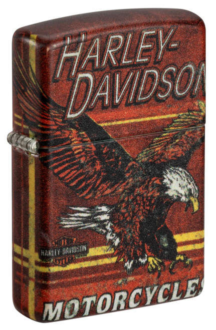 Harley Davidson Eagle Design 540 Color Zippo Lighter Harley Davidson Eagle Design 540 Color Zippo Lighter