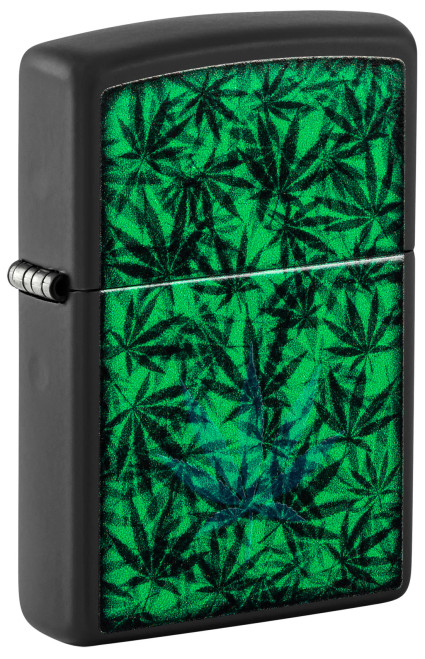 Cannabis Design Glow In The Dark Zippo Lighter Cannabis Design Glow In The Dark Zippo Lighter