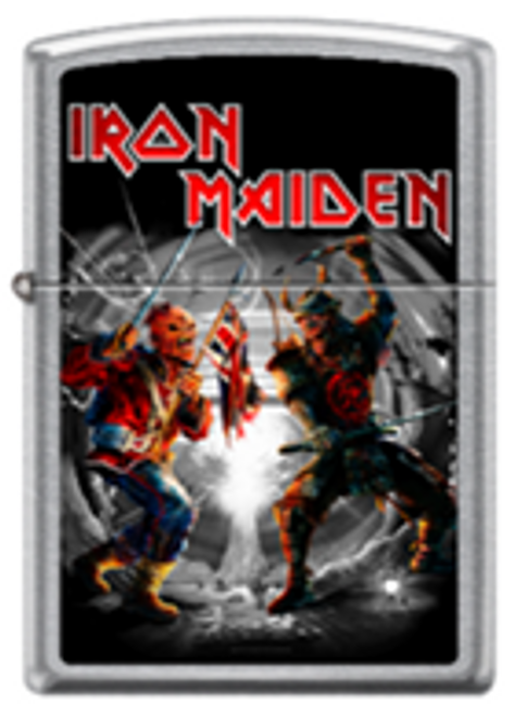Iron Maiden Street Chrome Zippo Lighter Iron Maiden Street Chrome Zippo Lighter
