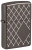 Black Ice Patterns Zippo Lighter