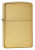 Brushed Solid Brass Zippo Lighter Brushed Solid Brass Zippo Lighter