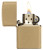 Brushed Solid Brass Zippo Lighter Brushed Solid Brass Zippo Lighter