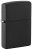 Black Matte Zippo Lighter Black Matte Zippo Lighter